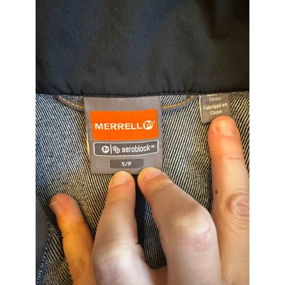 Merrell Men's Aeroblock Black Zip Up Jacket Small‎ - Picture 3 of 5